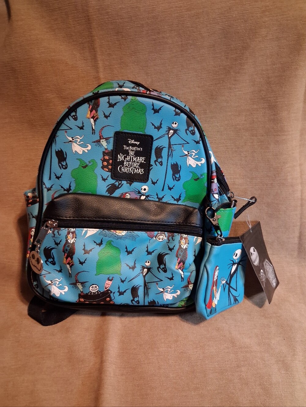 Disney Nightmare Before Christmas Mini Backpack w/ coin purse Set 30th Anniversa